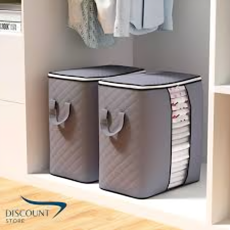 Pack of 5 - Improved Quality LARGE Storage Bags Organizers Portable